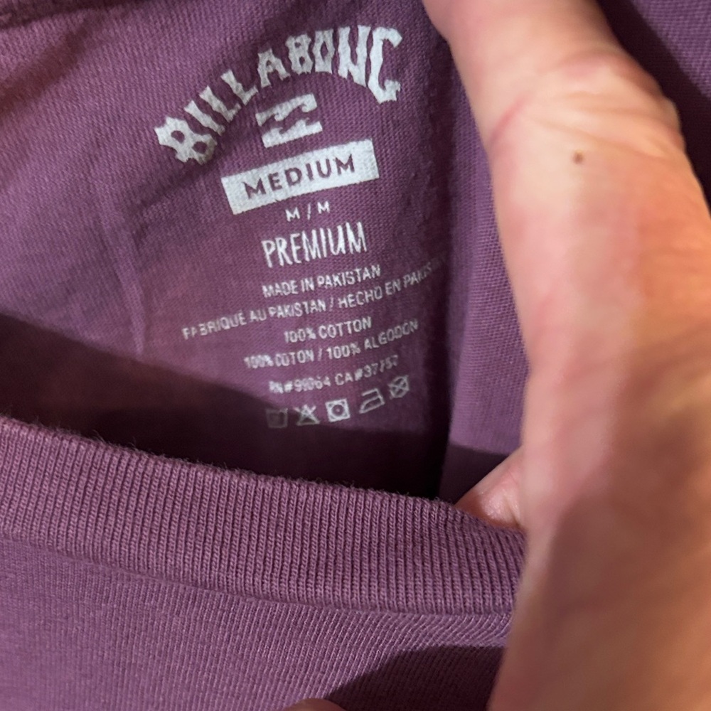 Billabong Men's Plum Long Sleeve Tee - Picture 2 of 3